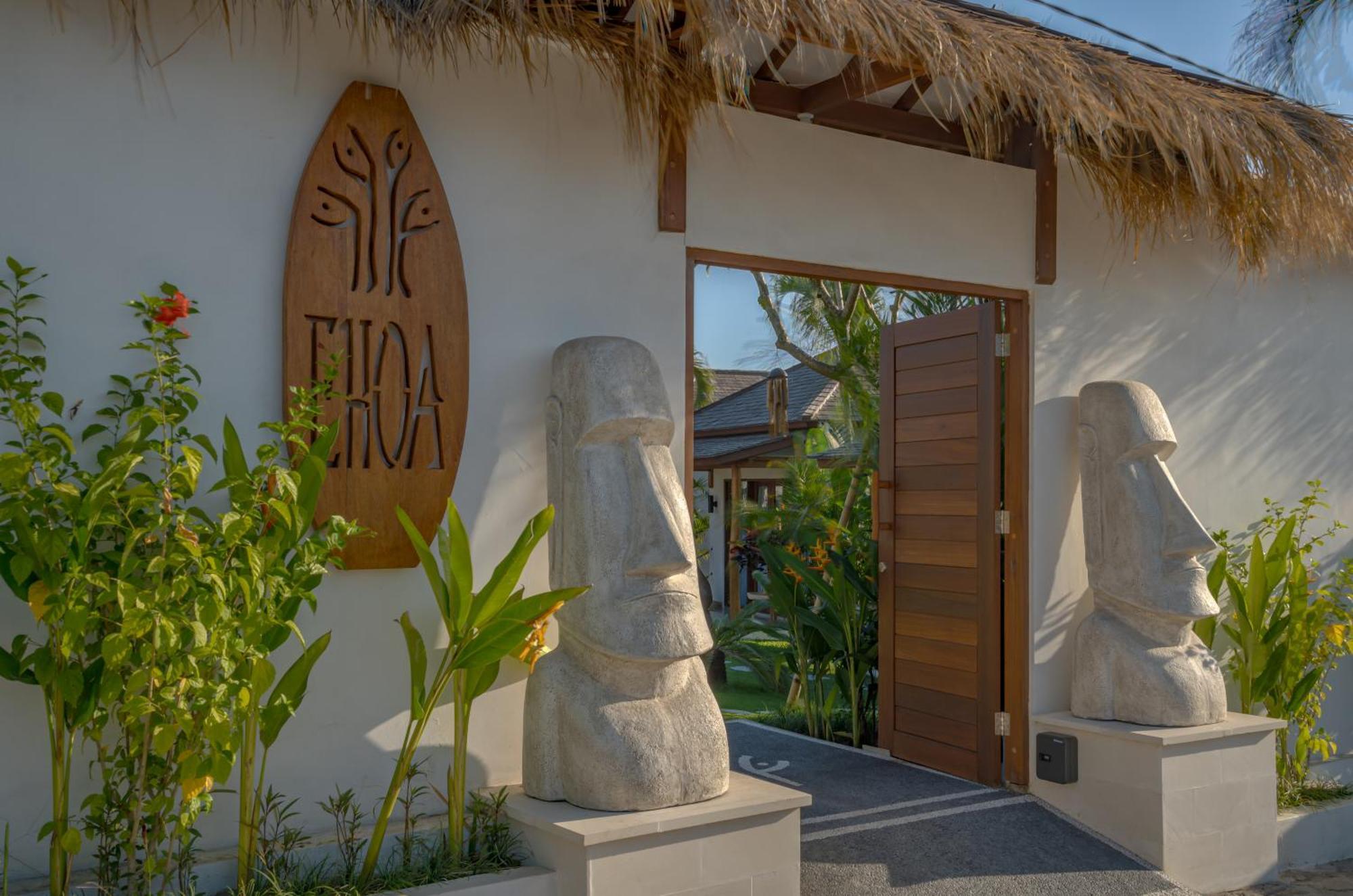 Ehoa Bali Nyanyi Boutique Hotel - In Front Of Entrance To Nuanu Tanah Lot Esterno foto